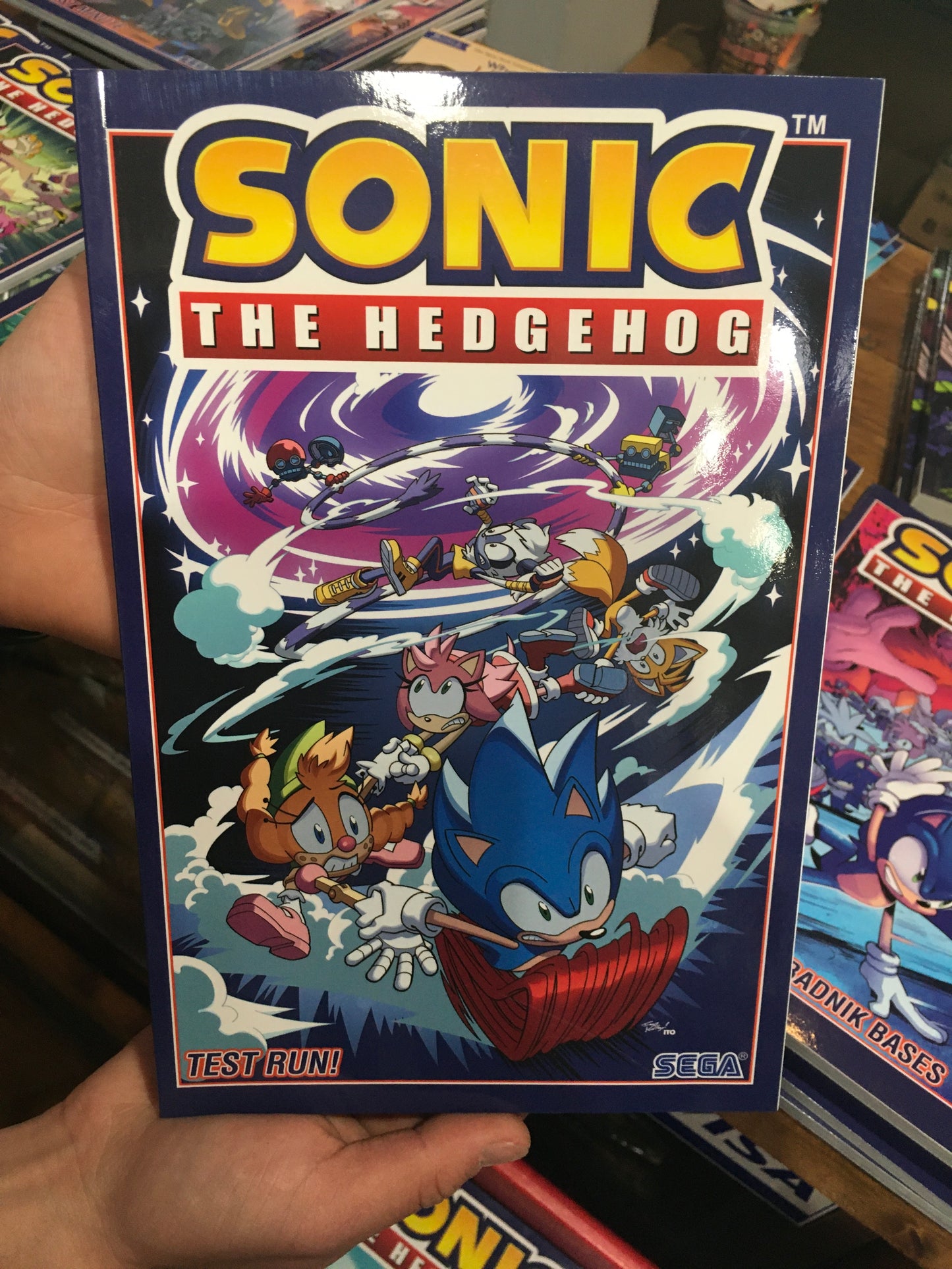 Sonic the Hedgehog vol. 10 Test Run