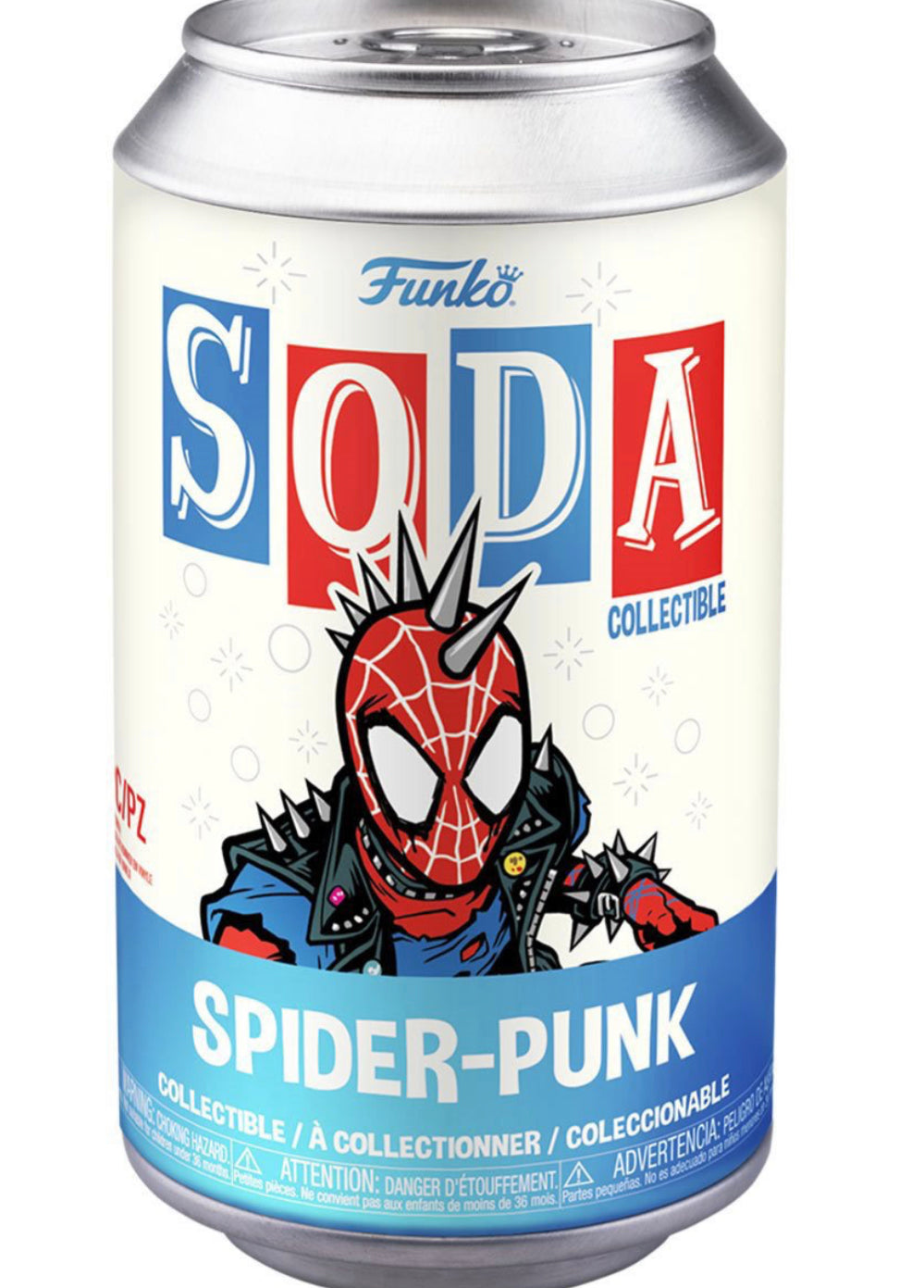 Marvel spiderverse spider punk Vinyl Soda sealed Mystery Funko figure limit 6