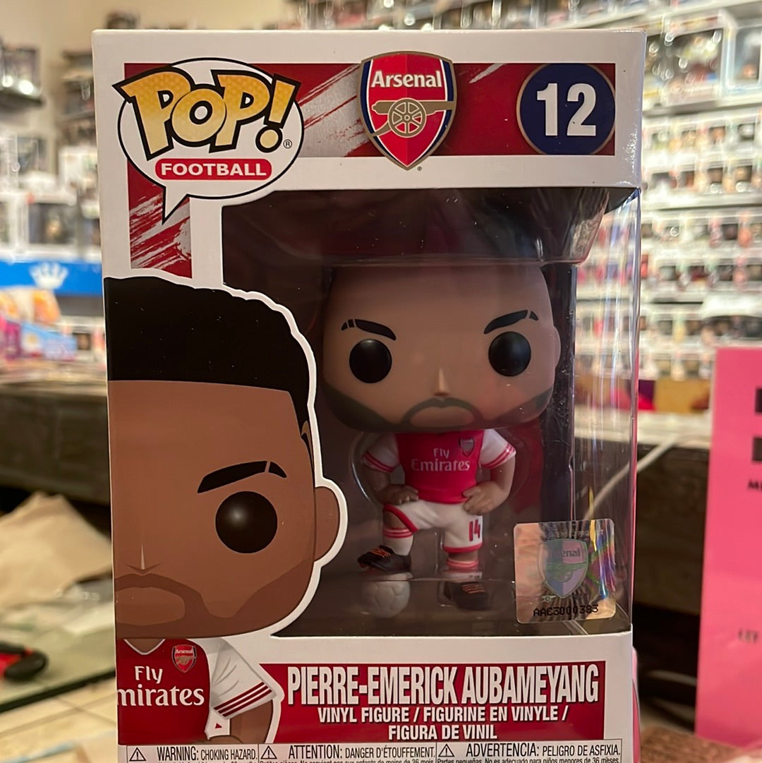 Football Arsenal Pierre-Emerick Aubameyang 12 Funko Pop! Vinyl