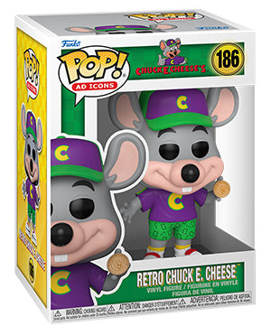 Ad Icons - Chuck E Cheese #186 - Funko Pop! Vinyl Figure