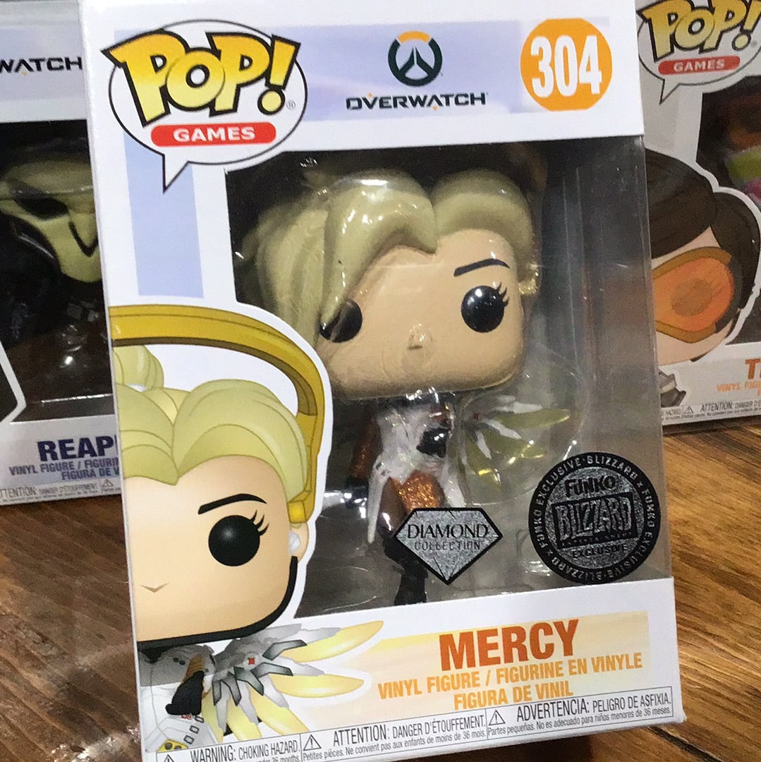 Mercy - Overwatch Video Game 304 Exclusive Funko Pop! Vinyl Figure