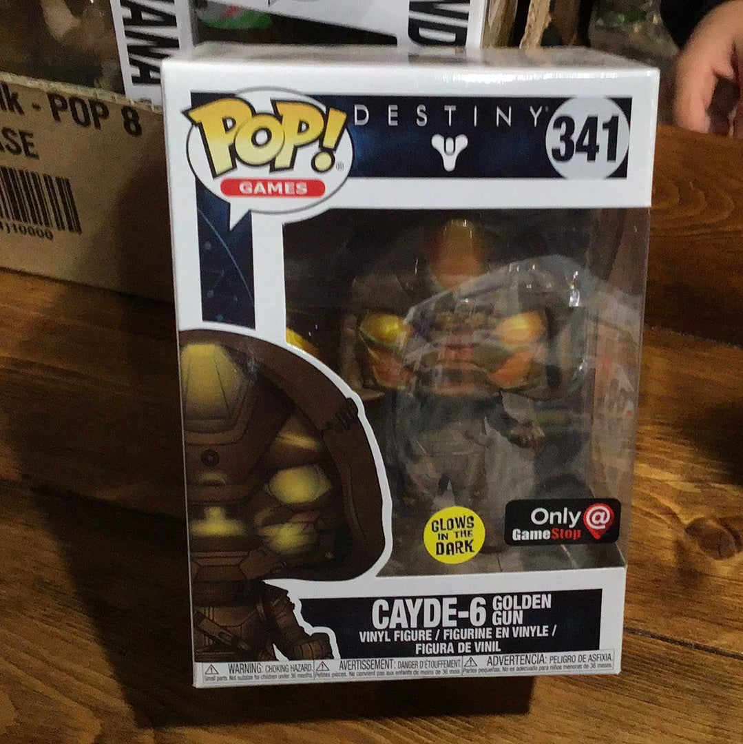Destiny Cayde-6 Exclusive 341 Funko Pop vinyl Figure video games
