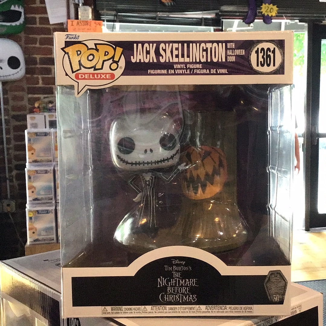 Disney TNBC - Jack Skellington with Halloween Door #1361 - Funko Pop! Vinyl Figure