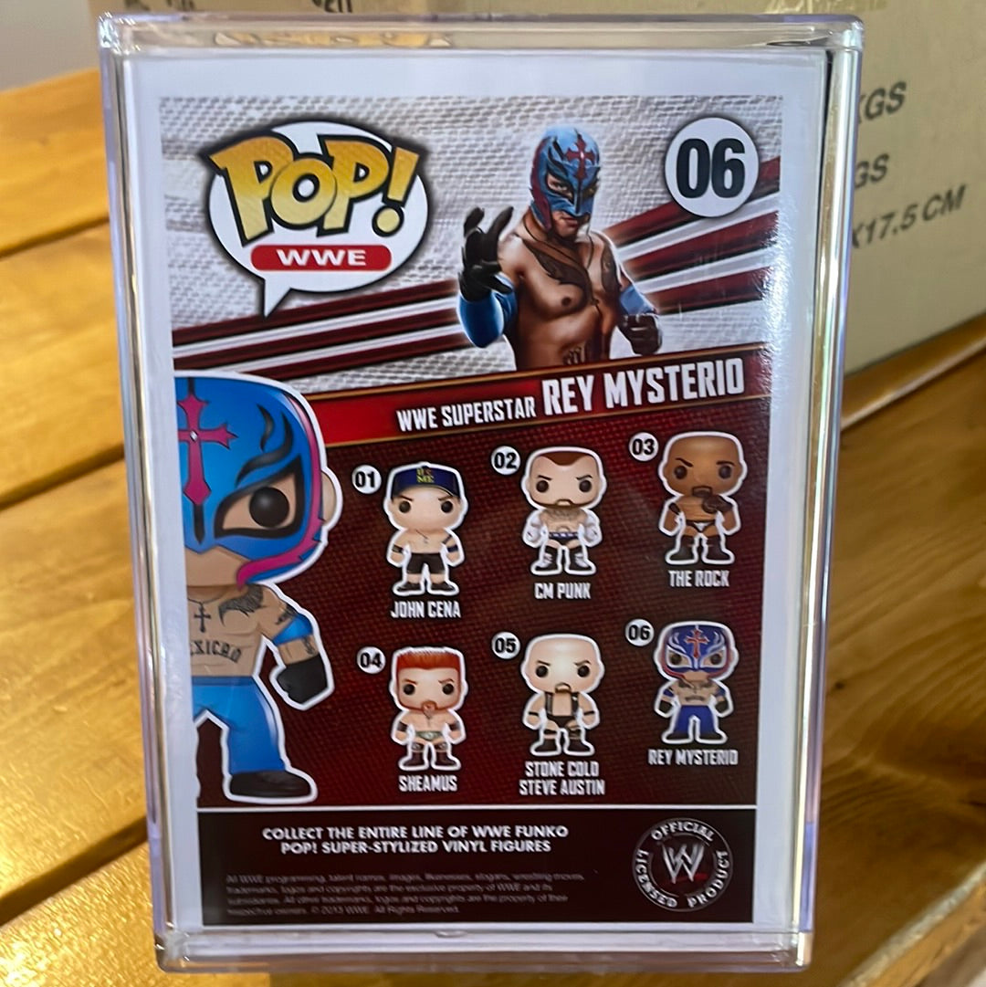 WWE Rey Mysterio 7-11 exclusive Funko Pop! Vinyl figure sports
