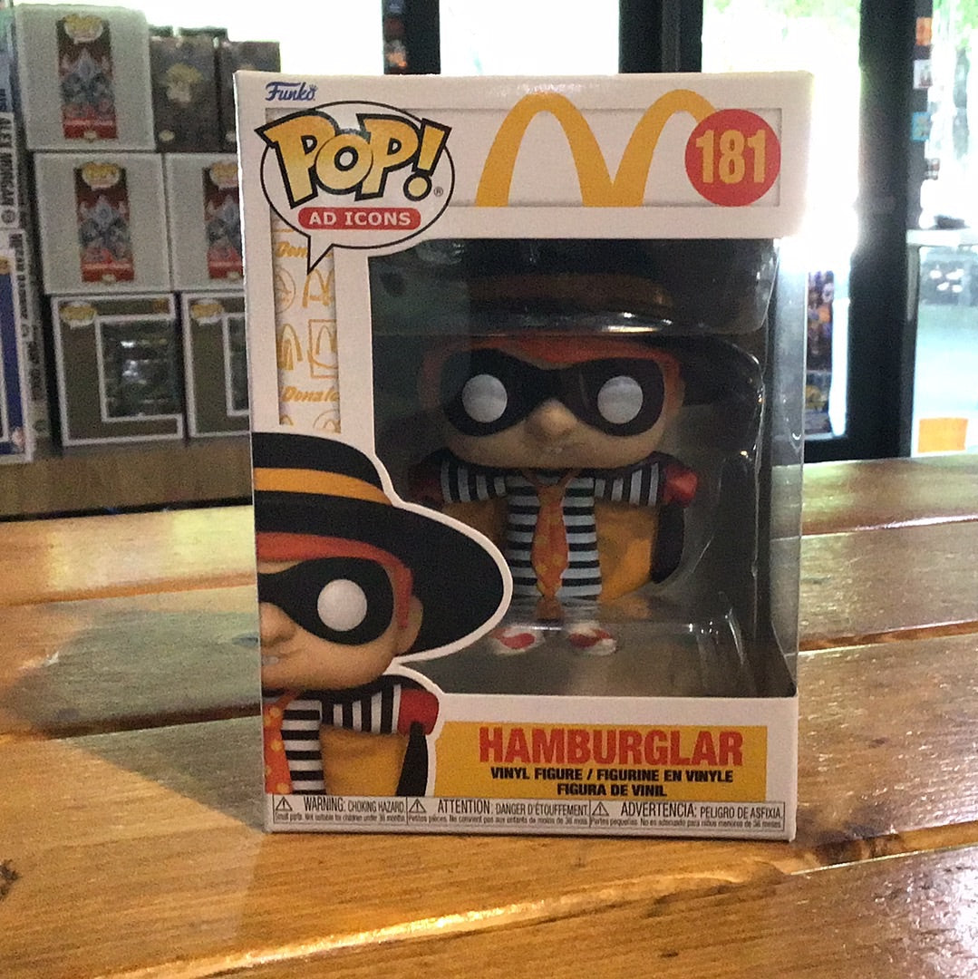 McDonald’s Hamburglar #181 Funko Pop! Vinyl figure (ad icons)