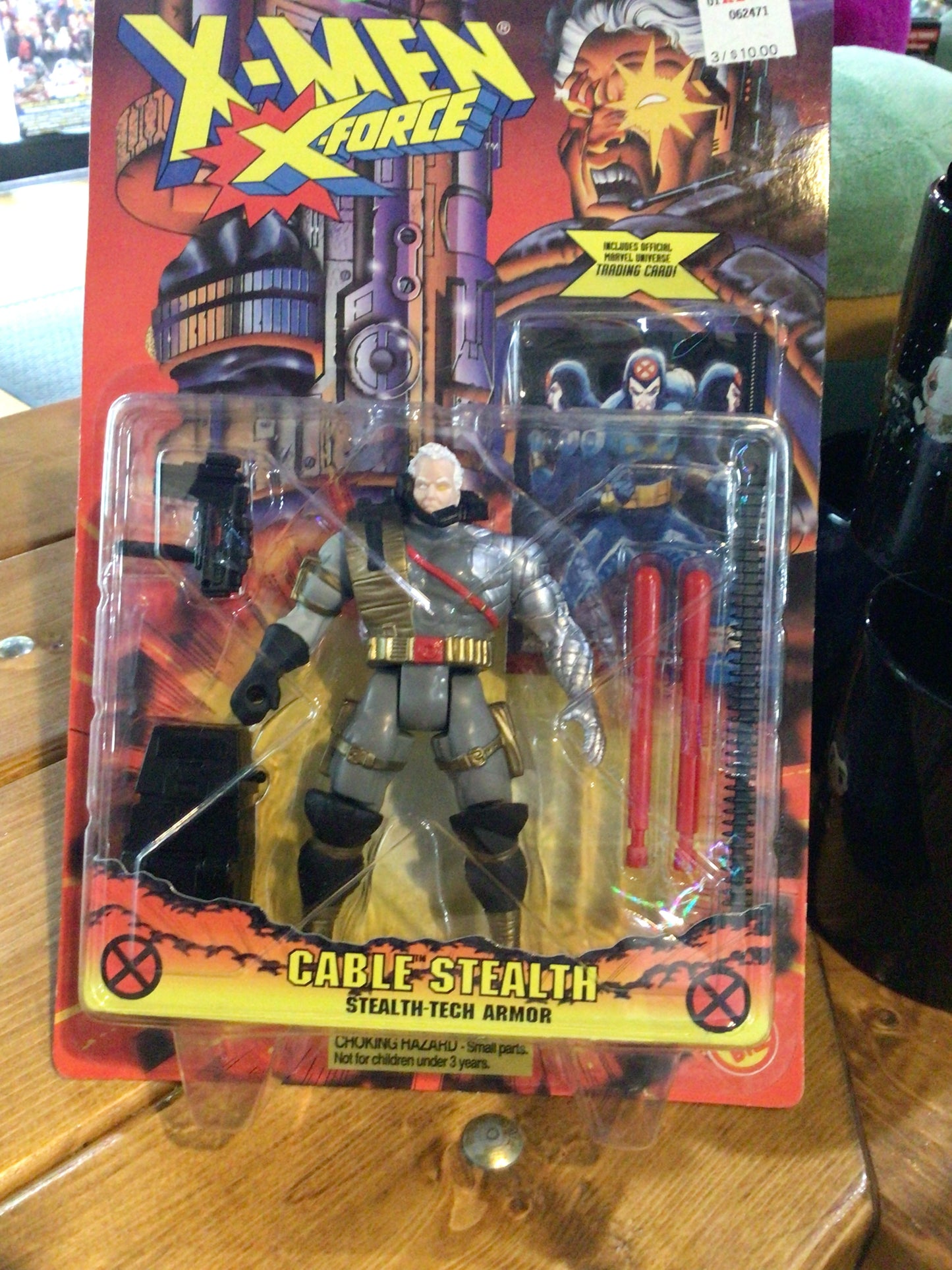 X-men X-Force Stealth Cable Action Figure 1996 Toybiz