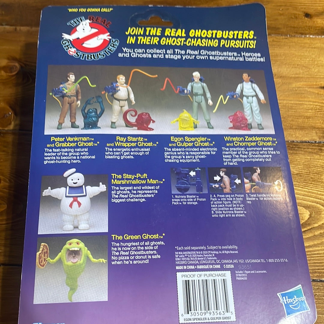 Hasbro real ghostbusters egon anniversary retro figure