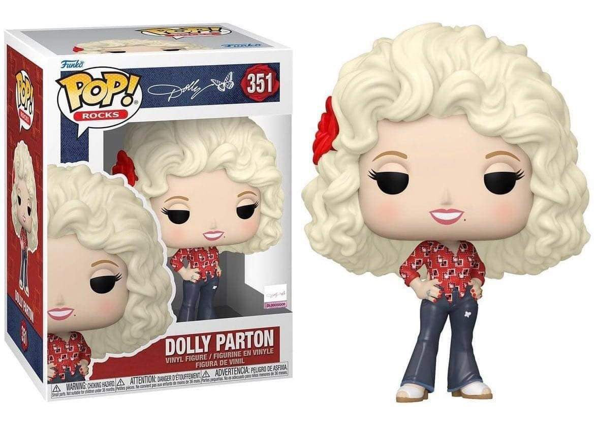 Dolly Parton 77 Tour 351 Funko Pop! Vinyl Figure (Rocks) (NON GLITTER)