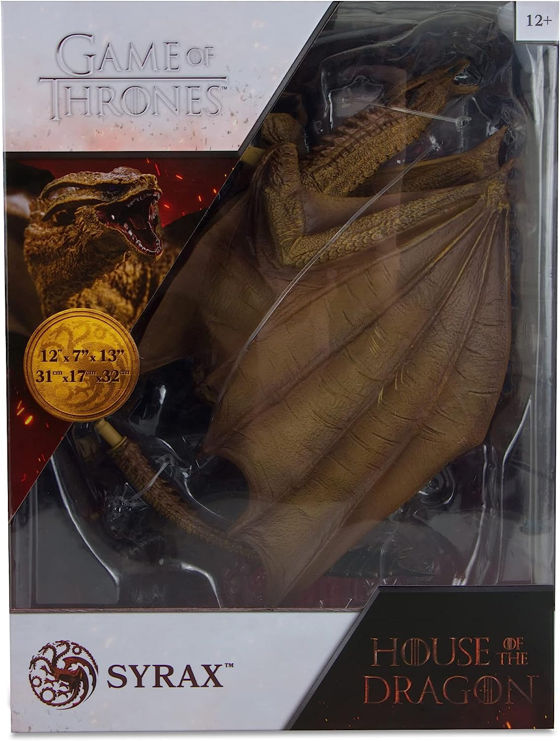House of the Dragon PVC Statue Syrax 17 cm McFarlane Toys