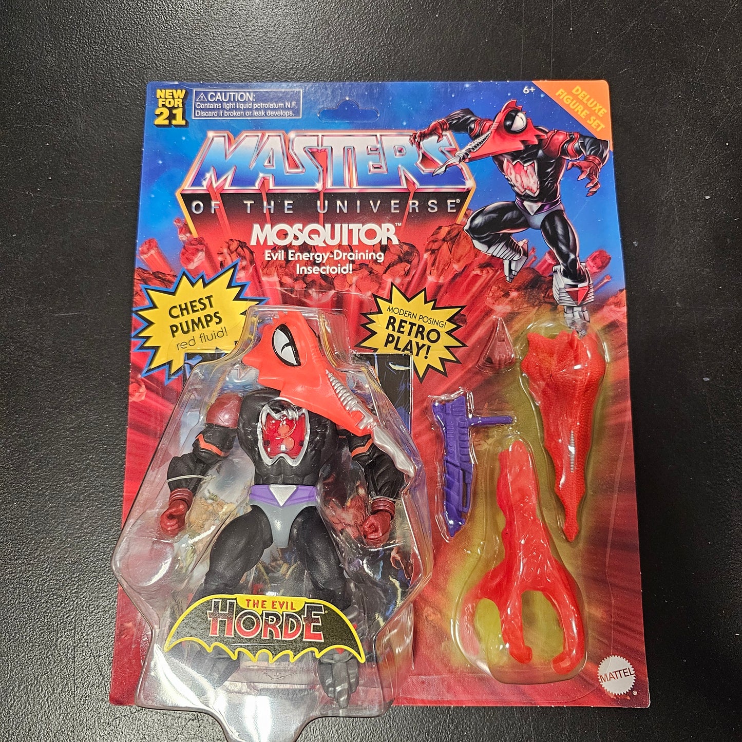 MOTU Masters of the Universe - Mosquitor - Mattel retro Action Figure