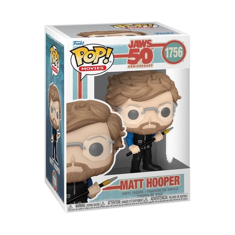 Jaws 50th Matt Hopper 1756 Funko Pop! Vinyl Figure movies