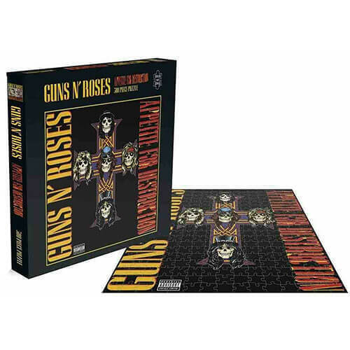 Guns and Roses Appetite for Destruction album cover 500 piece puzzle n Tall Man Toys & Comics Guns and Roses Appetite for Destruction album cover 500 piece puzzle n Tall Man Toys & Comics