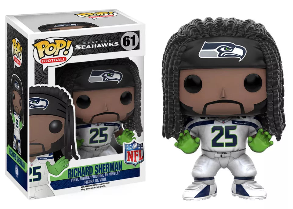 Funko Pop! NFL: Seattle Seahawks Richard Sherman #61