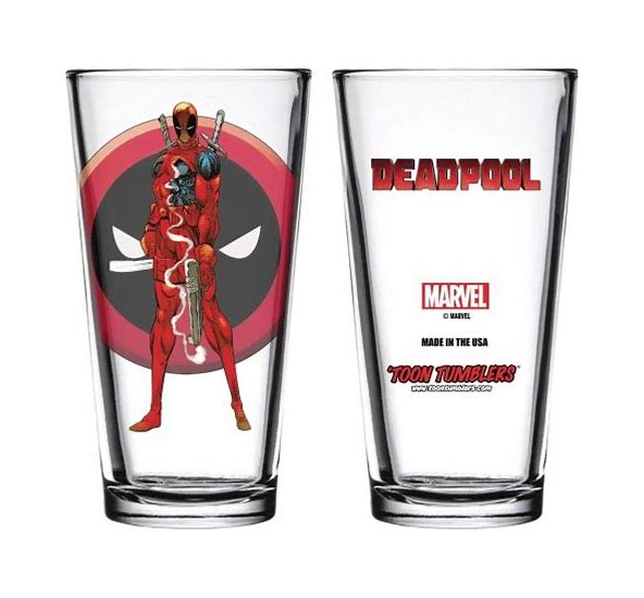 Marvel Deadpool "Toon Tumblers"