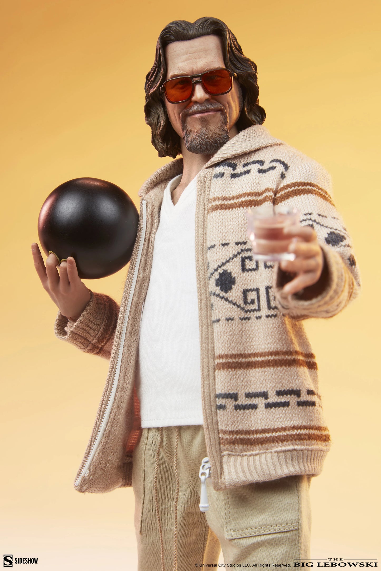 Hot Toys Sideshow Collectibles Big Lebowski The Dude Sixth Scale Figure