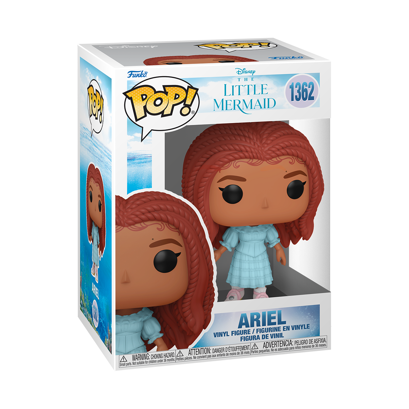 Disney Little Mermaid Ariel 1362 Funko Pop Vinyl Figure Tall Man Toys Comics