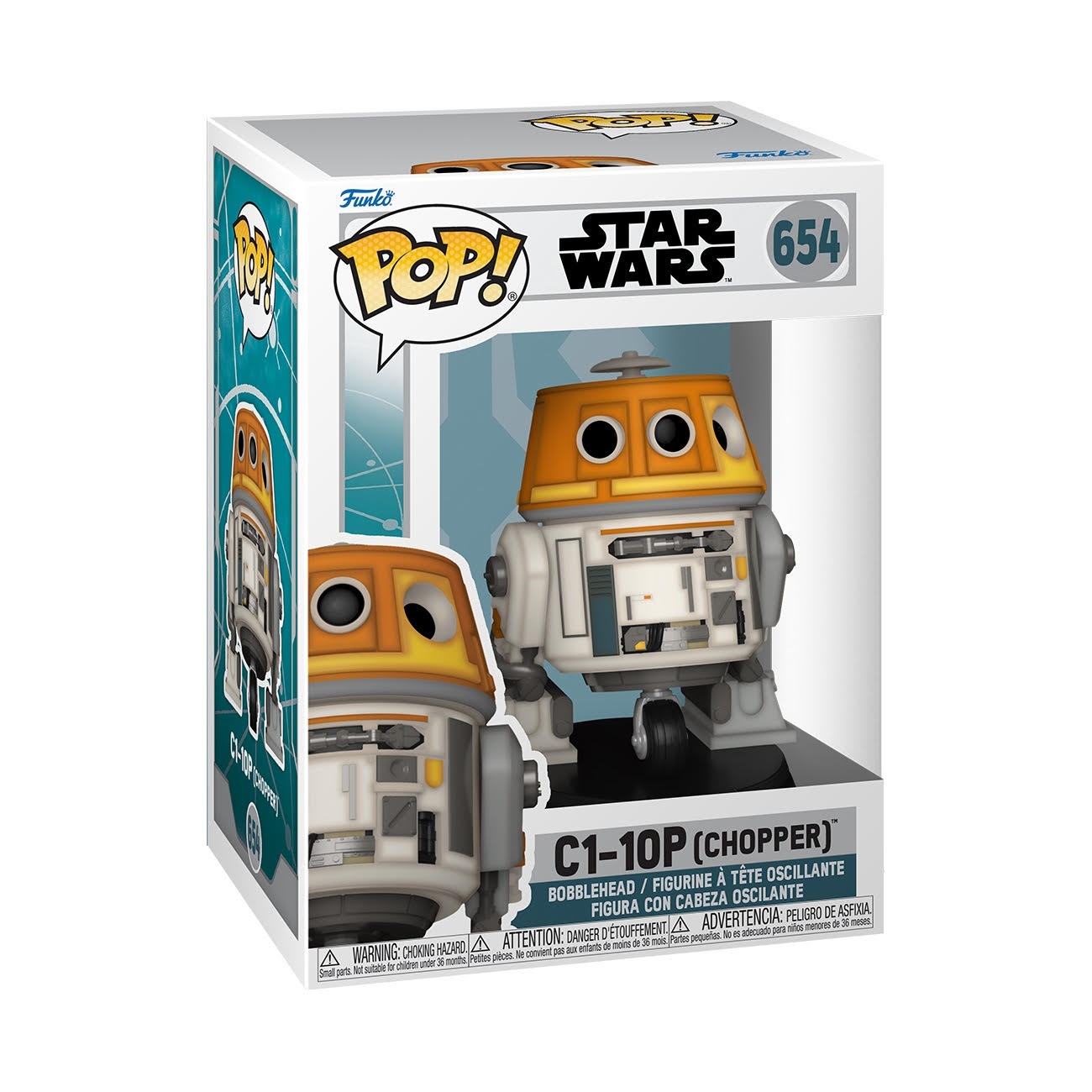 (PREORDER) Star Wars: Ahsoka - C1-10P (Chopper) Funko Pop! Vinyl Figure