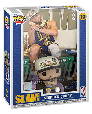 NBA COVER: Slam - Steph Curry 13 Funko Pop! Vinyl Figure (Sports)
