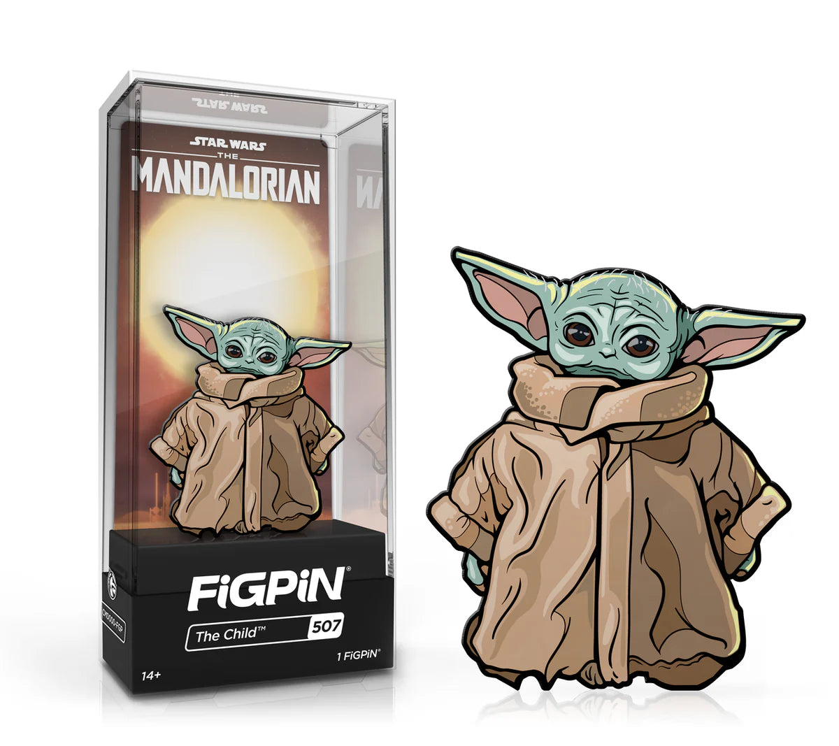 Figpin Mandalorian the child 507 Star Wars pin action figure