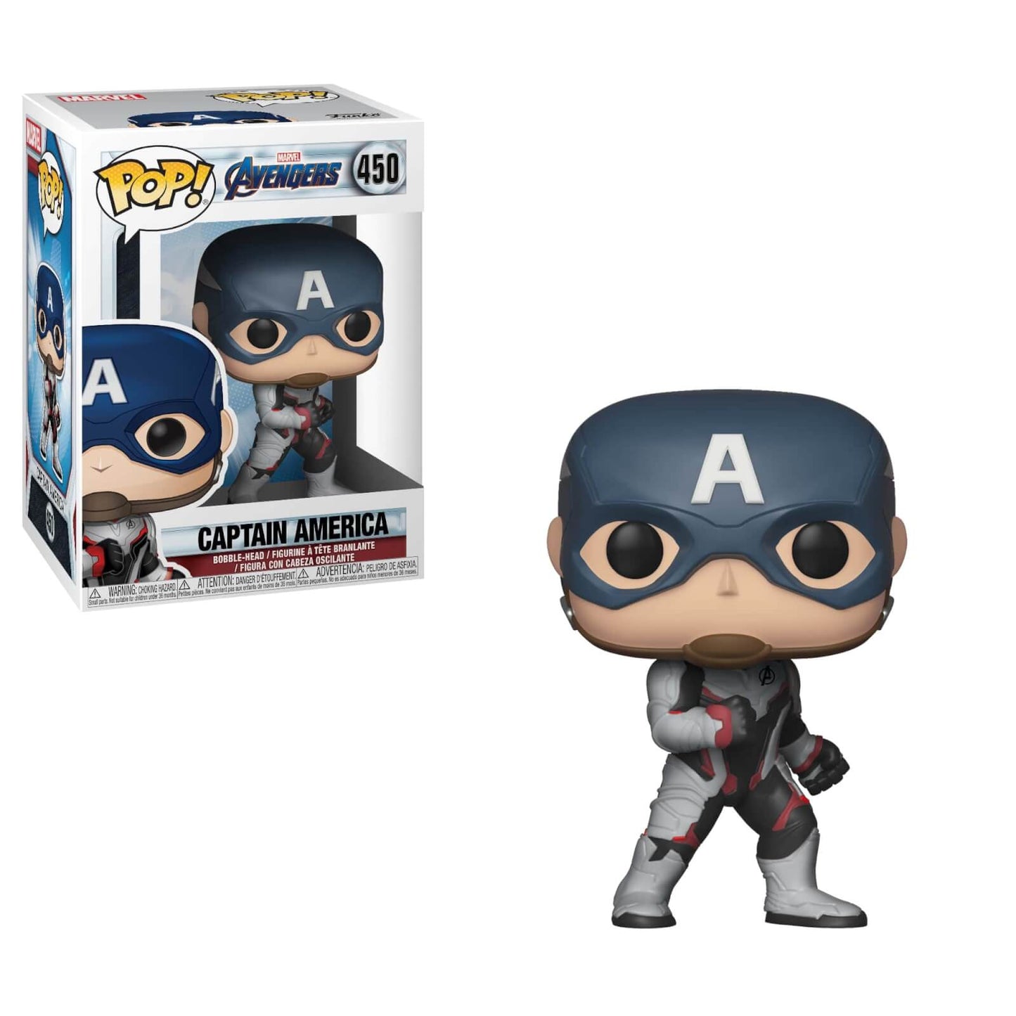 Marvel Avengers: Endgame - Captain America #450 - Funko Pop! Vinyl Figure