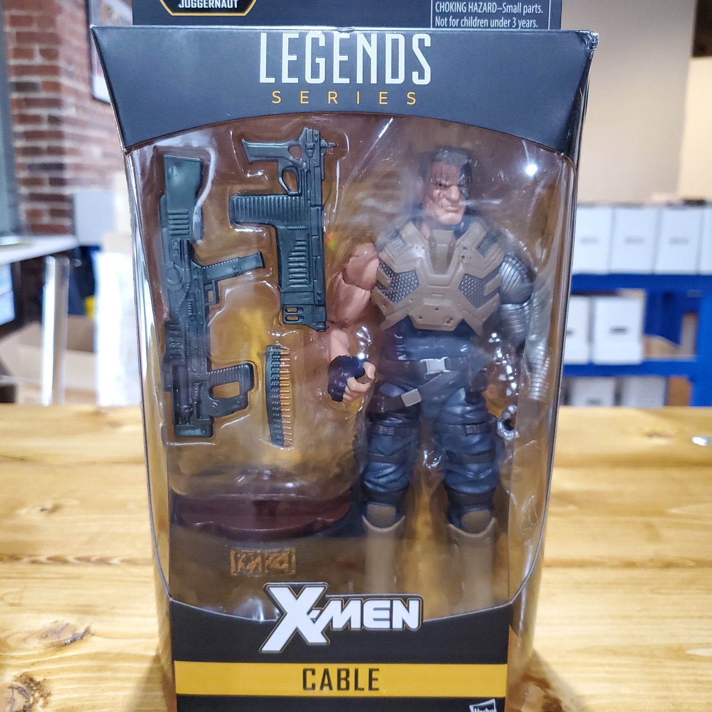 Marvel Legends X-Men Cable BAF Juggernaut Hasbro