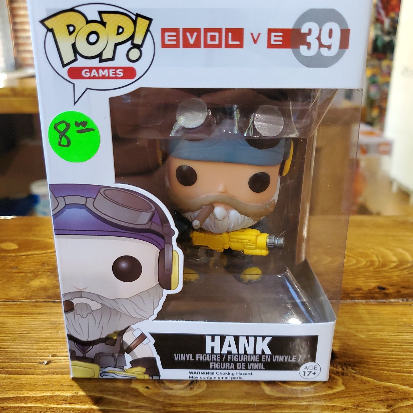 Evolve Hank Funko Pop! Vinyl figure video games