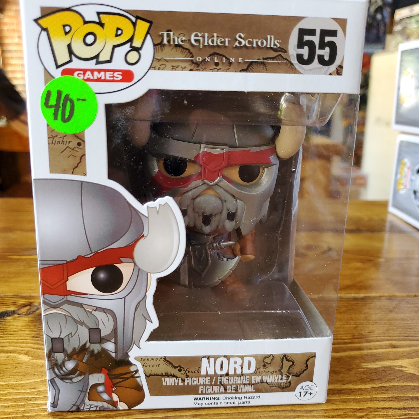 Elder Scrolls Online Nord Funko Pop! Vinyl figure video game