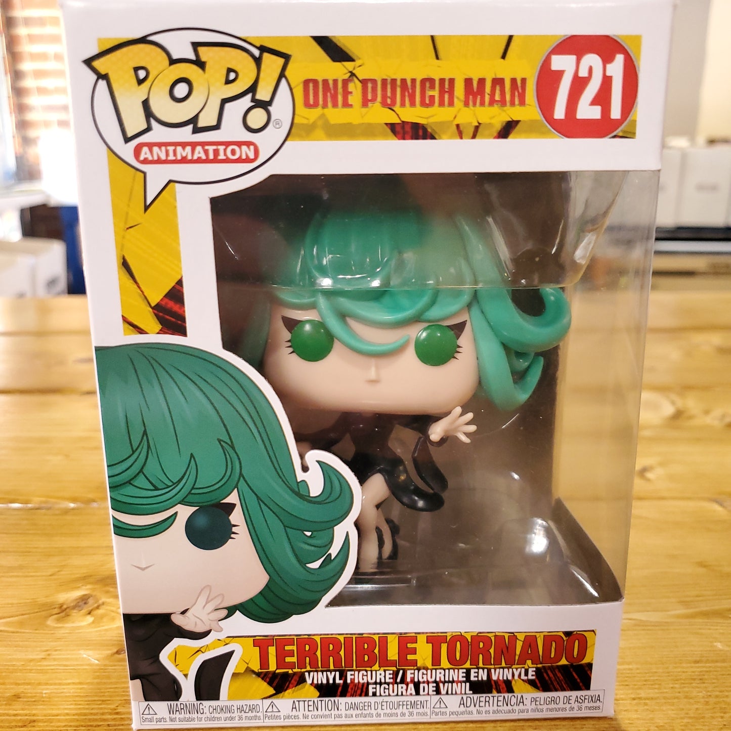 One Punch Man - Terrible Tornado #721 - funko Pop! Vinyl Figure anime