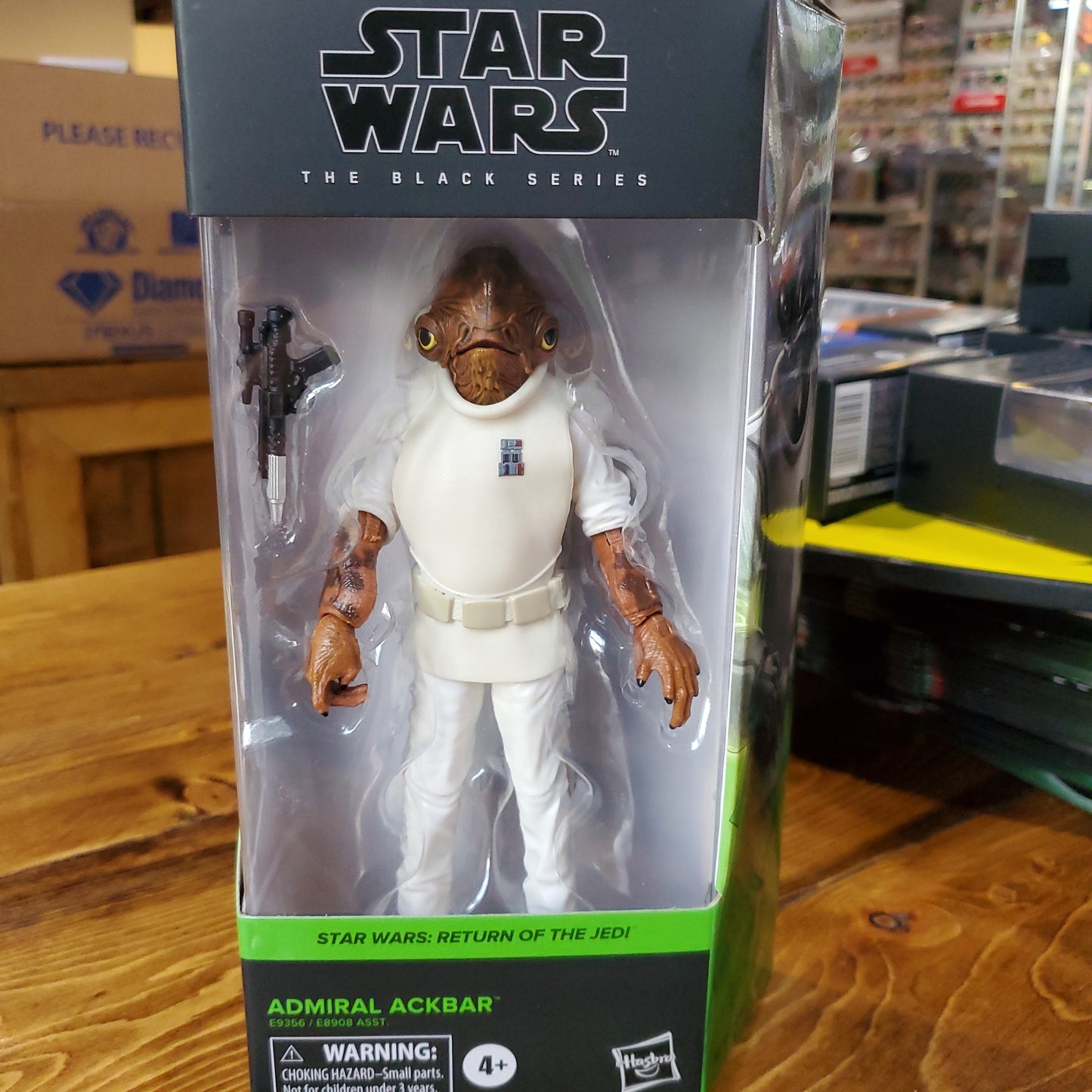 Star Wars Admiral Ackbar Black Series Action Figure