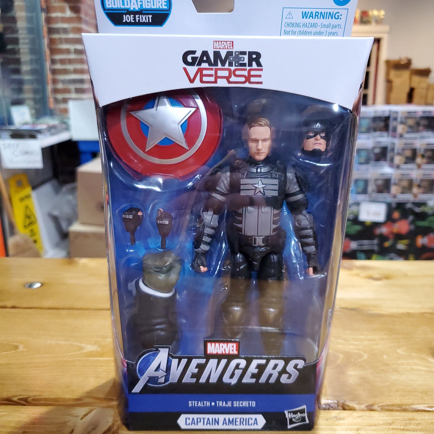 Marvel Legends Gamerverse Captain America BAF Joe Fixit Hasbro