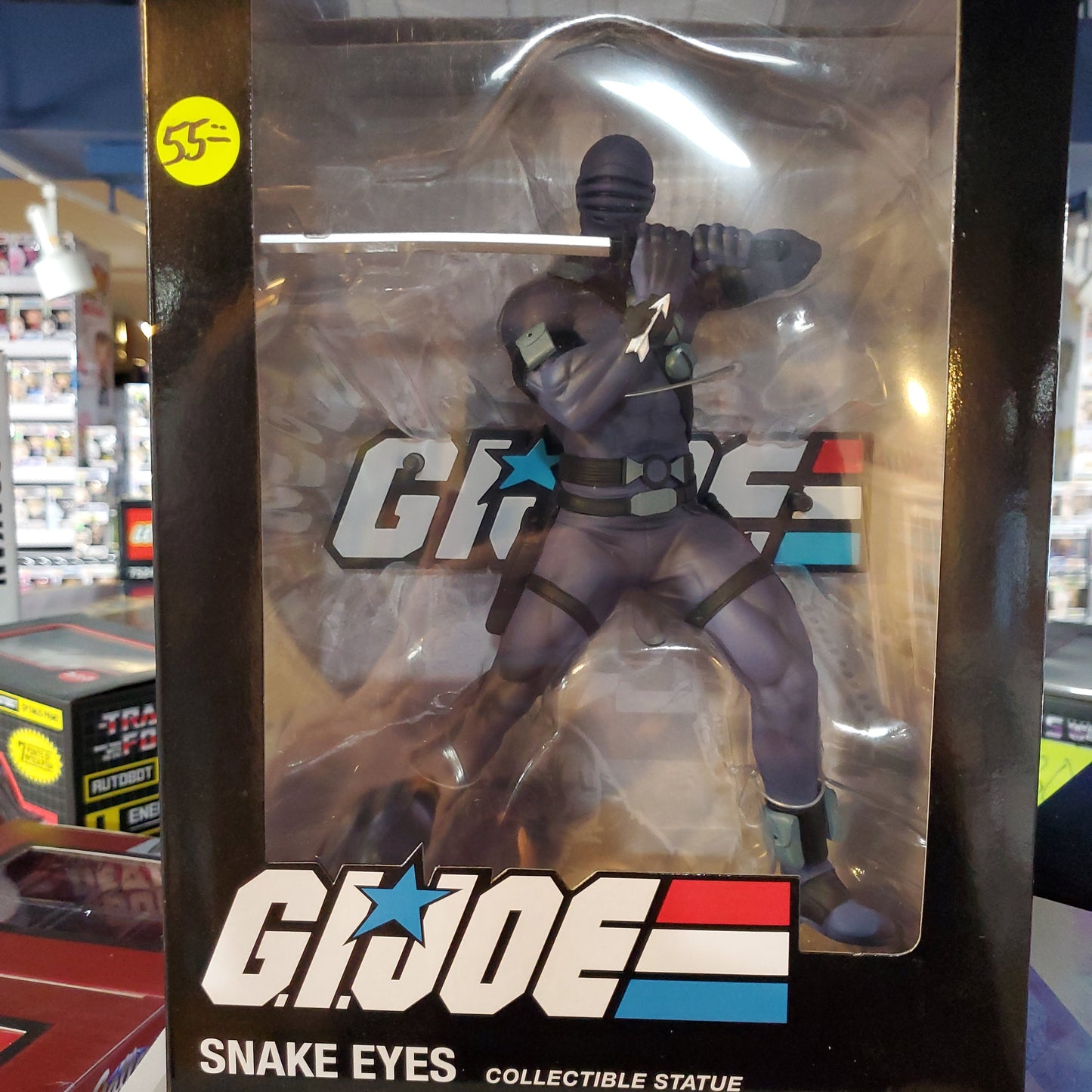 GIJOE Snake Eyes Statue PCS Collectible Statue
