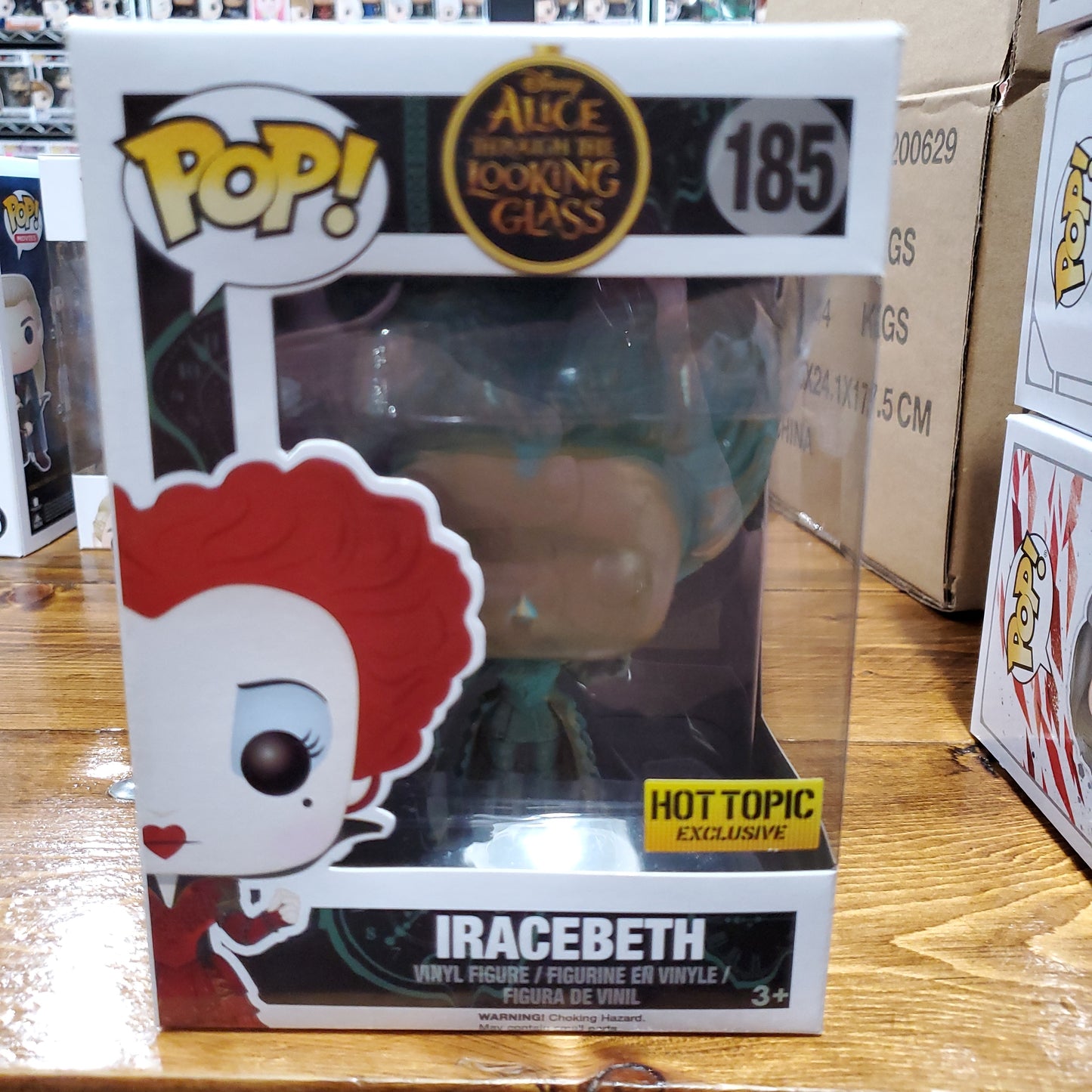Disney Iracebeth/Queen of Hearts Patina exclusive Alice through the looking glass Funko Pop! Vinyl figure