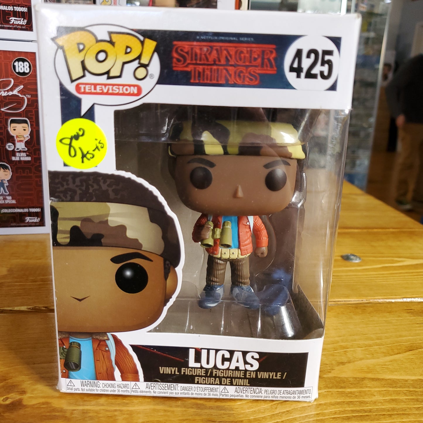 Stranger Things Lucas series 1 Funko Pop! Vinyl figure Television