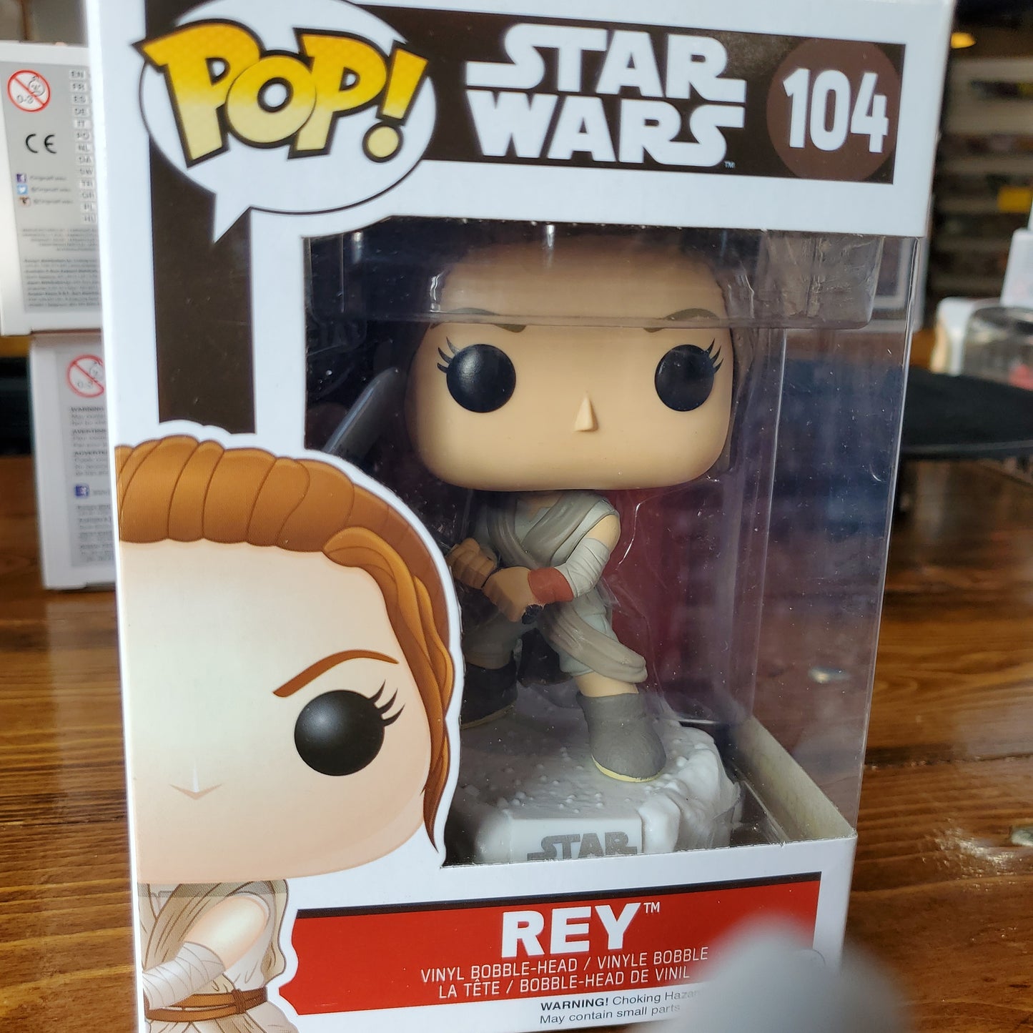 Star Wars ep7 Rey 104 exclusive Funko Pop! vinyl figure