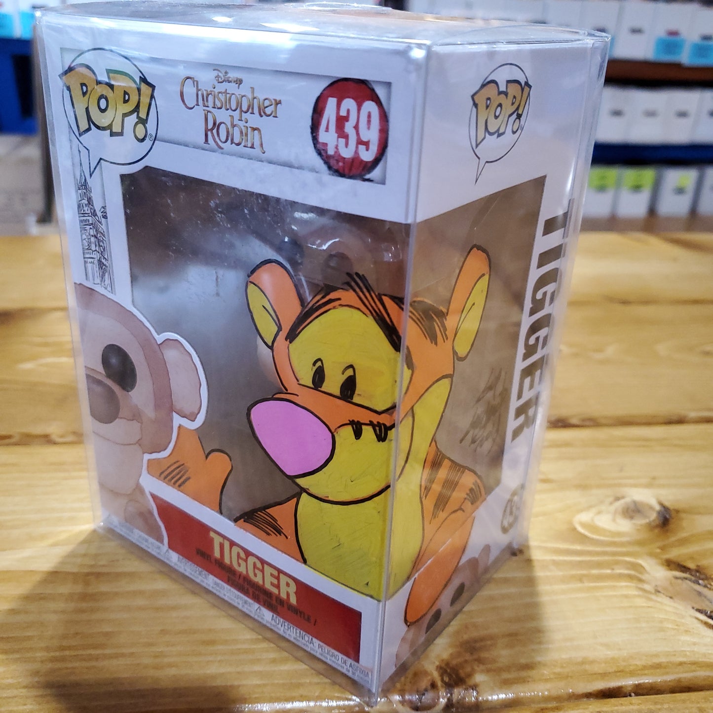 Guy Gilchrist - Winnie the Pooh - Tigger Funko Pop - Autograph