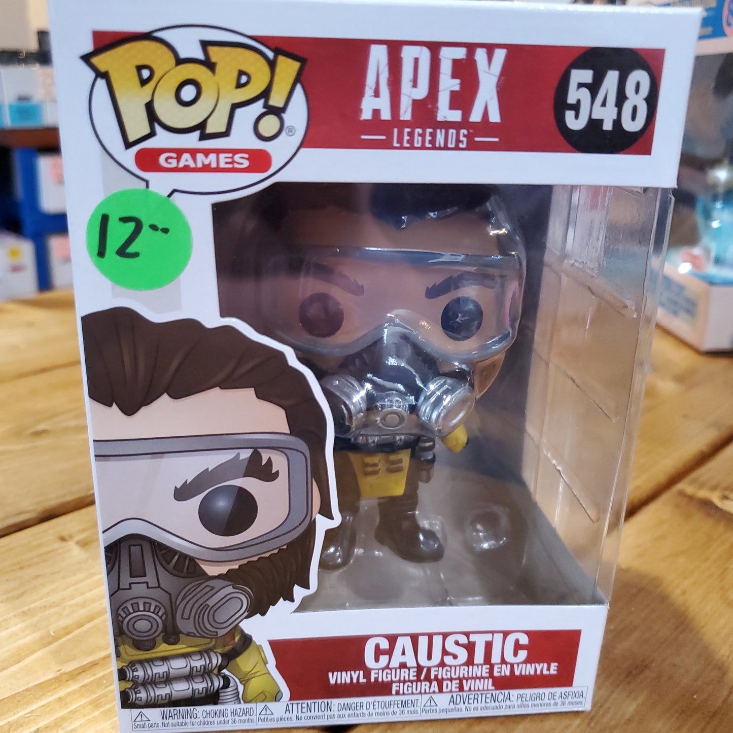 Apex Legends Caustic Funko Pop! Vinyl figure video games