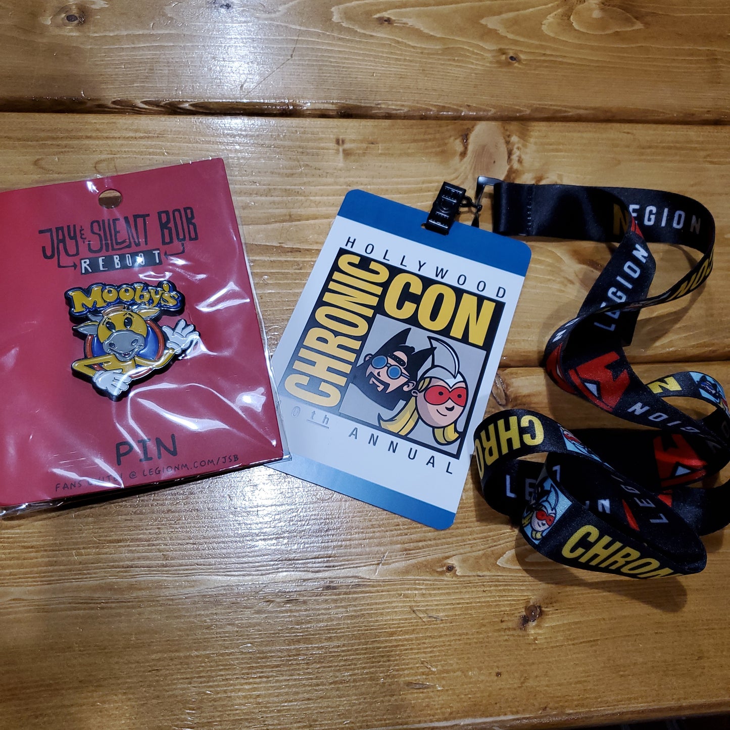 Jay & Silent Bob Reboot Movie Lanyard and Pin