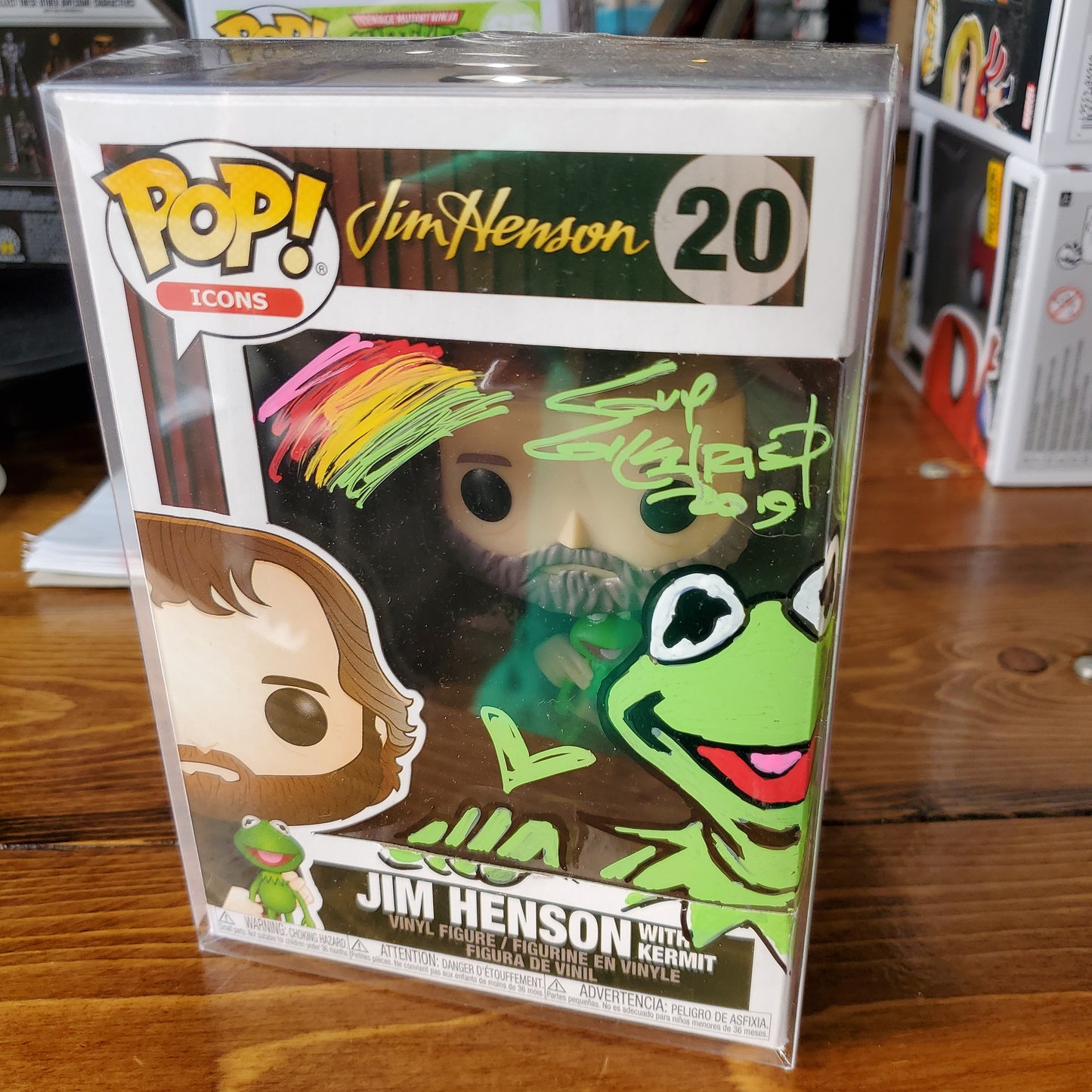 Guy Gilchrist Jim Henson Kermit art Funko Pop! Vinyl STORE