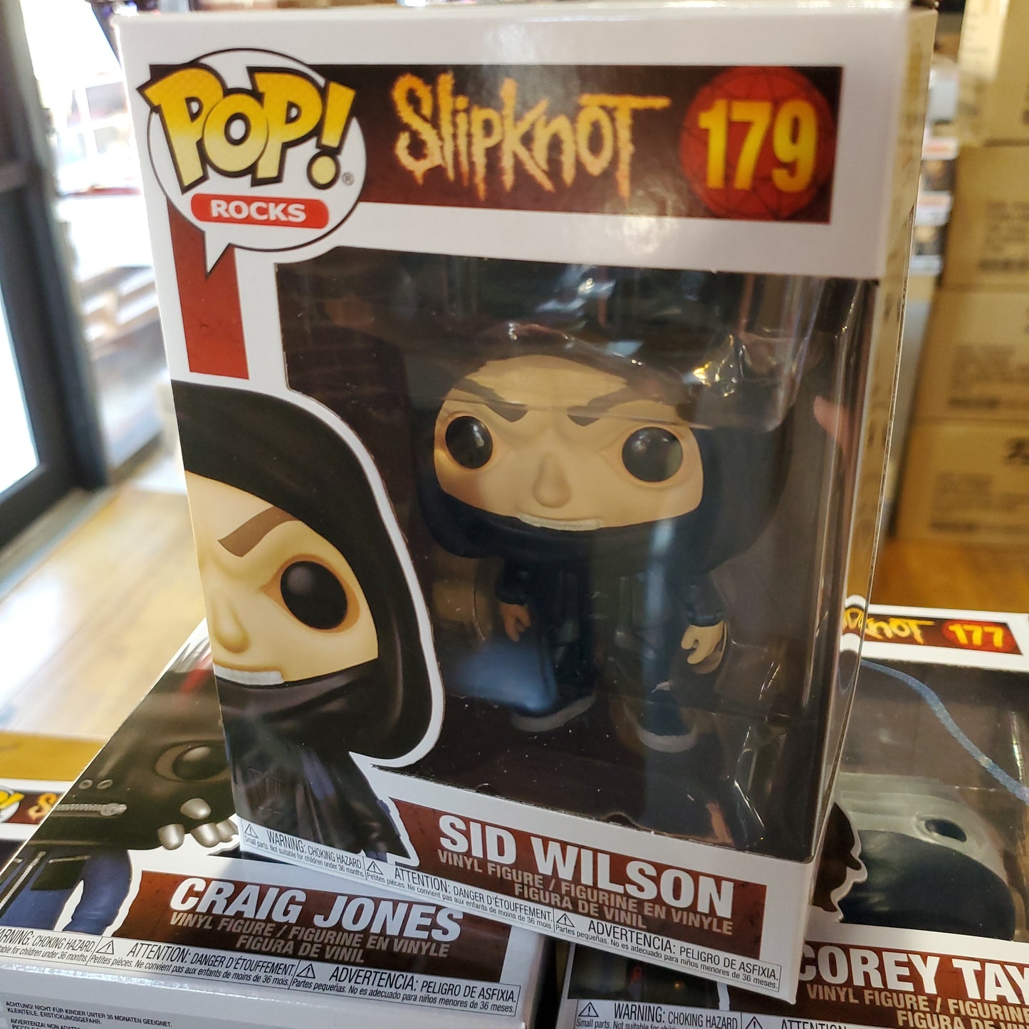 Slipknot Sid Wilson Funko Pop! Vinyl figure rocks