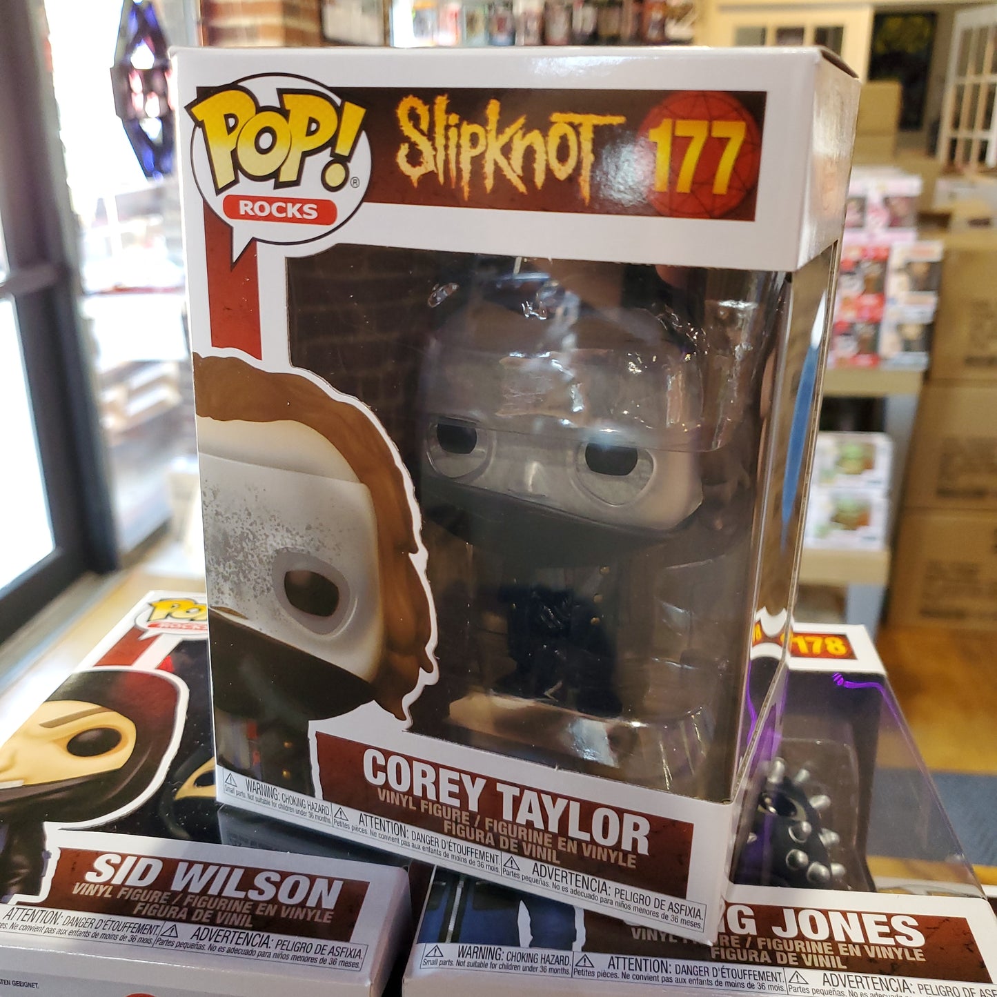 Slipknot Corey Taylor Funko Pop! Vinyl figure rocks