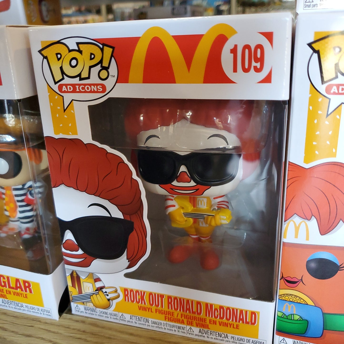 Ad Icons McDonalds Rock Out Ronald Funko Pop! Vinyl figure