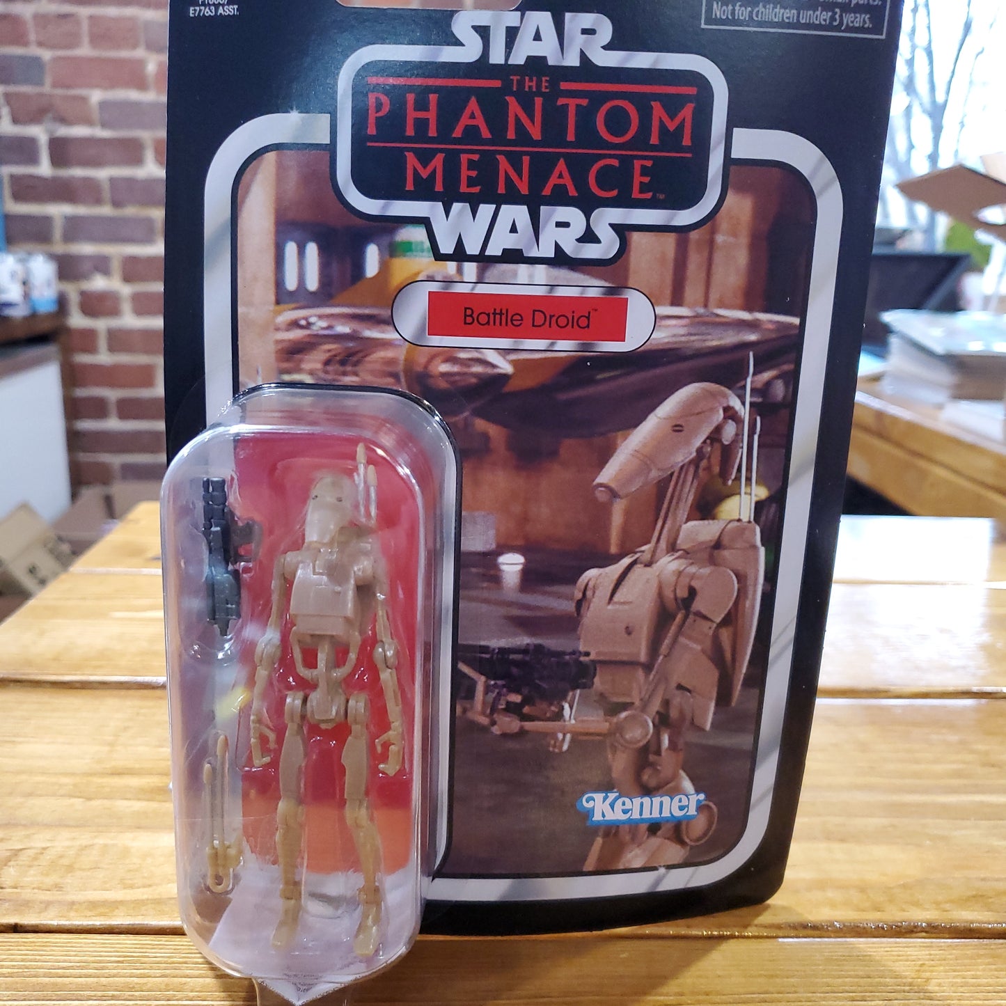 Star Wars Phantom Menace Battle Droid Action Figure