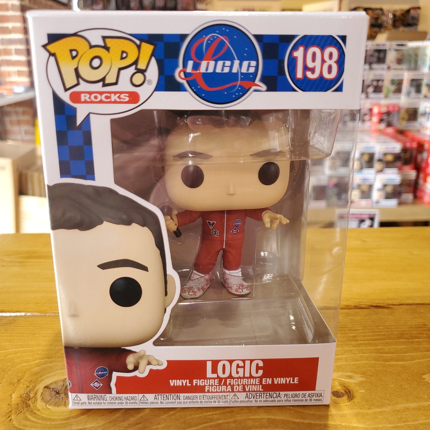 Logic w/Bobby Boy Icon Funko Pop! Vinyl figure
