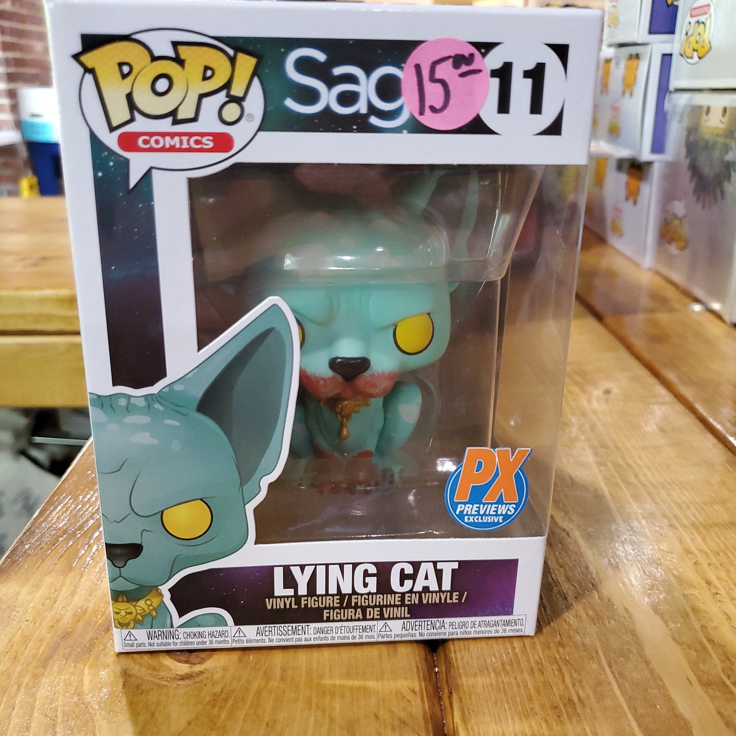 Saga Lying Cat PX exclusive Funko Pop! Vinyl figure STORE