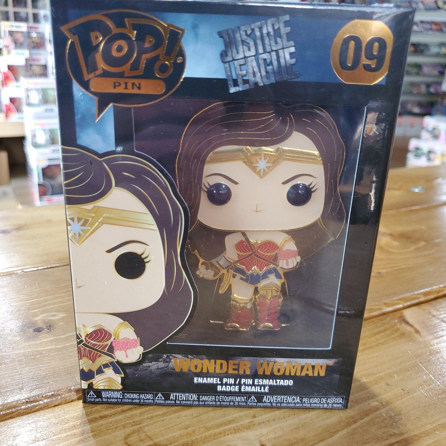 DC COMIC Pins Wonder Woman Funko Pop! Pins