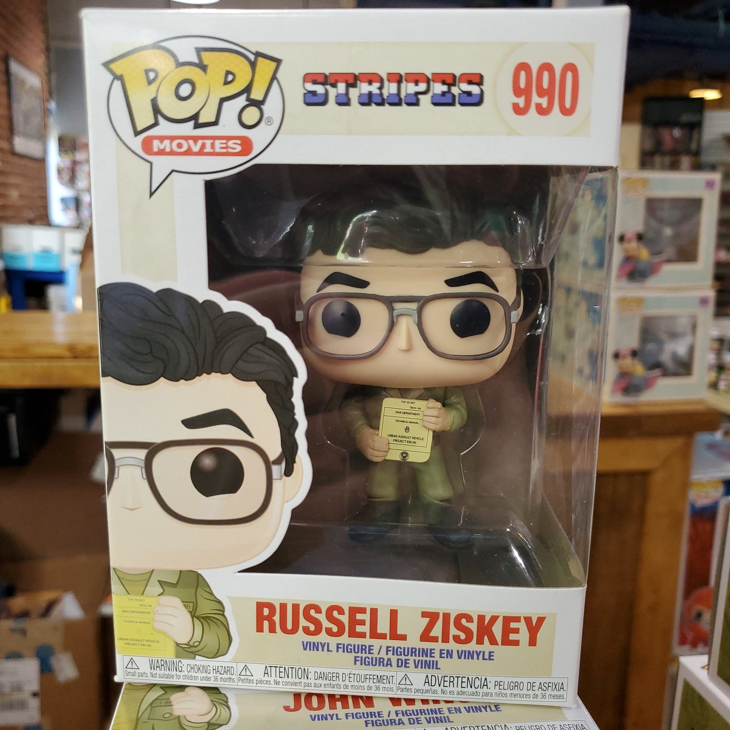 Stripes Russell new Funko Pop! Vinyl figure