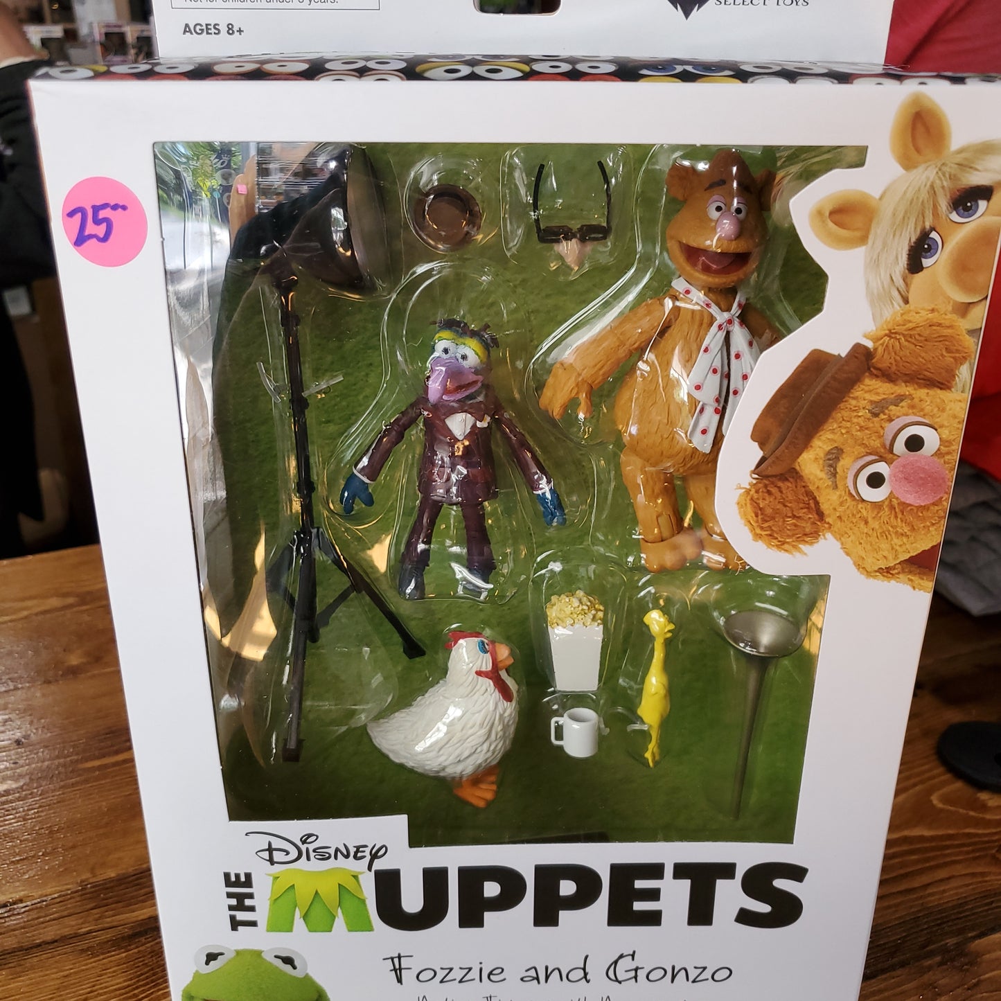 The Muppets Fozzie and Gonzo figures