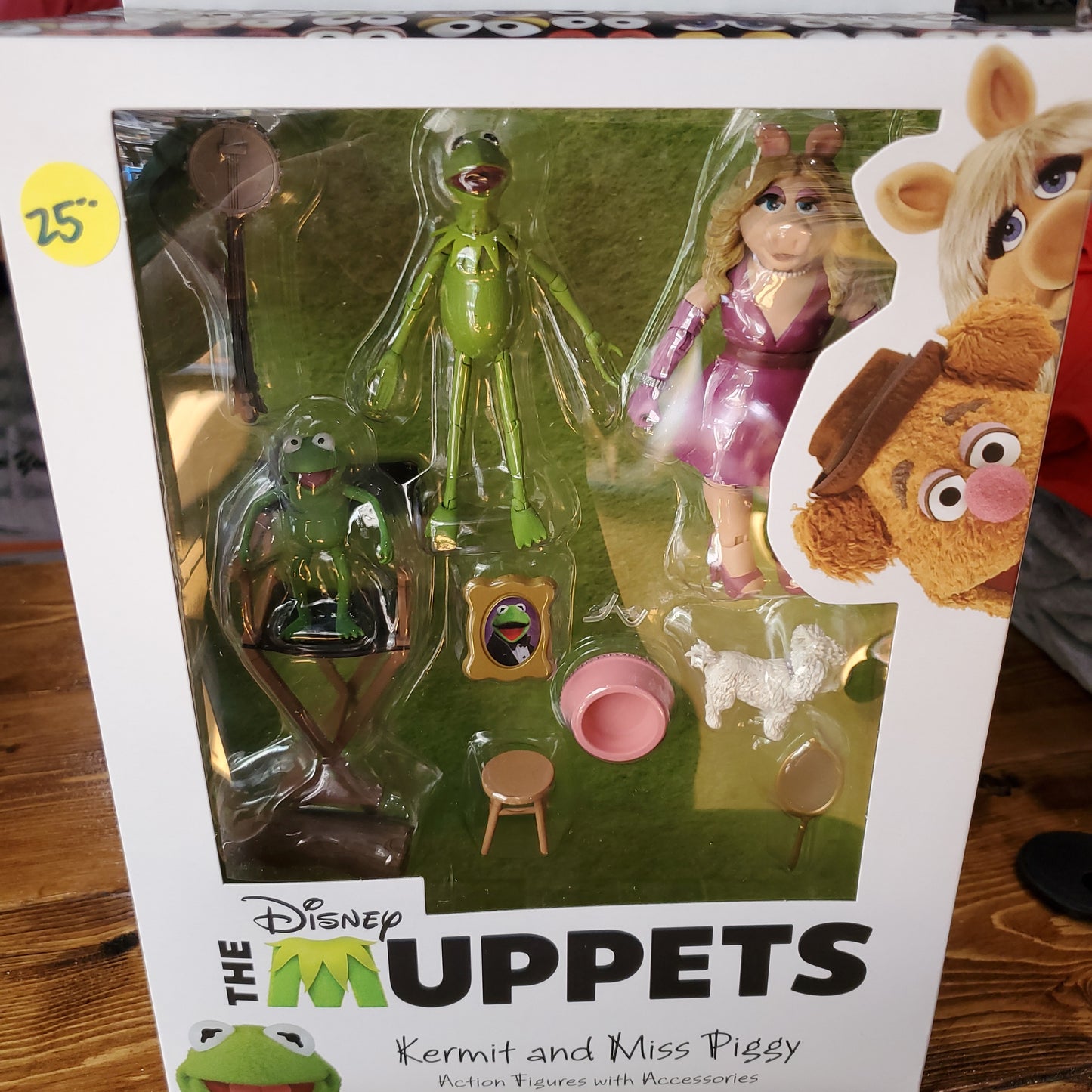 The Muppets - Kermit and Miss Piggy Action Figures