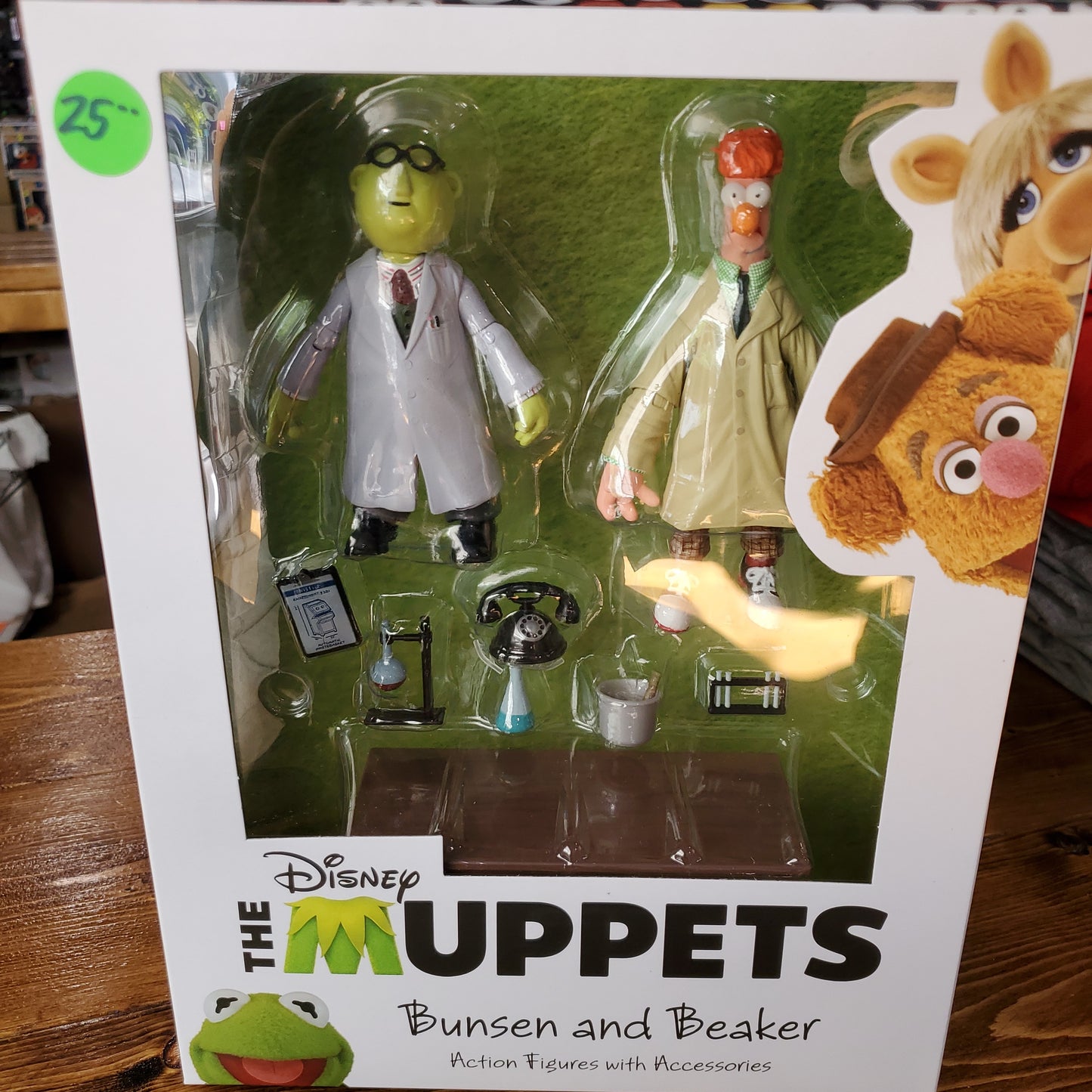 The Muppets Bunsen and Beaker figures