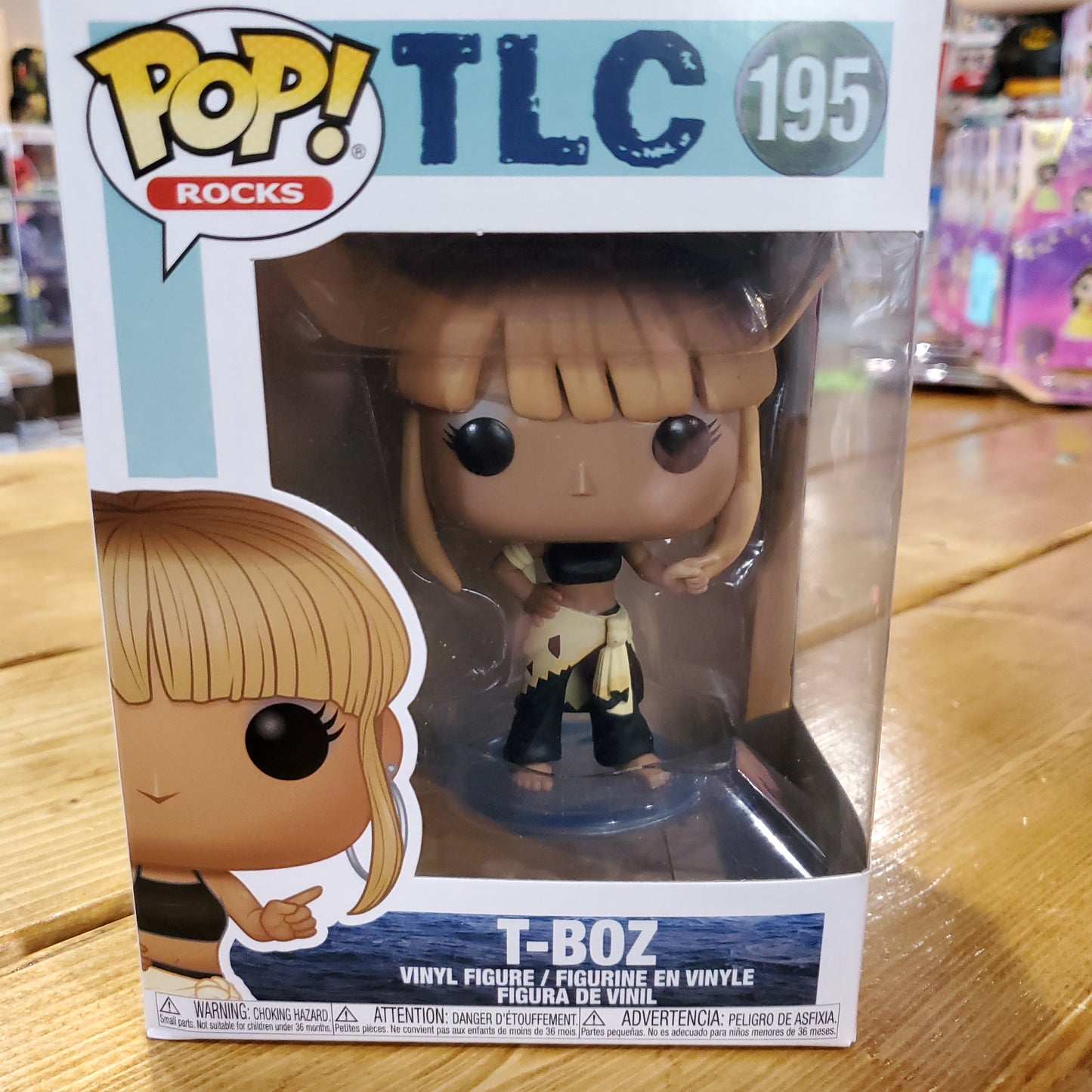 TLC T-Boz Pop! Vinyl figure Rocks